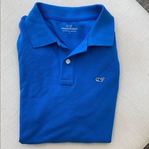 NWOT Vineyard Vibes Blue Polo